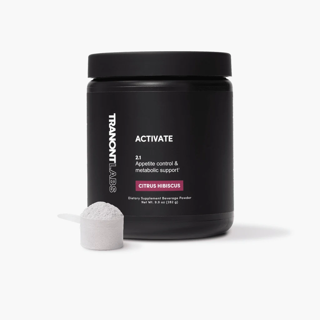 Tranont Activate product container on a white background
