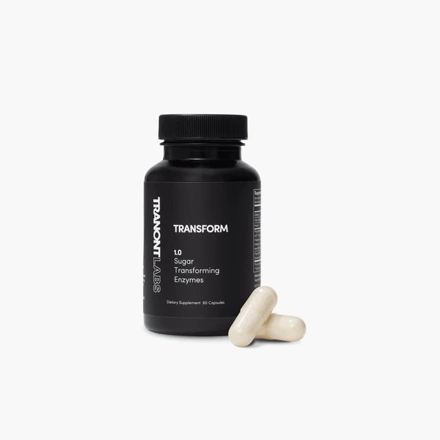 Tranont Transform product container on a white background